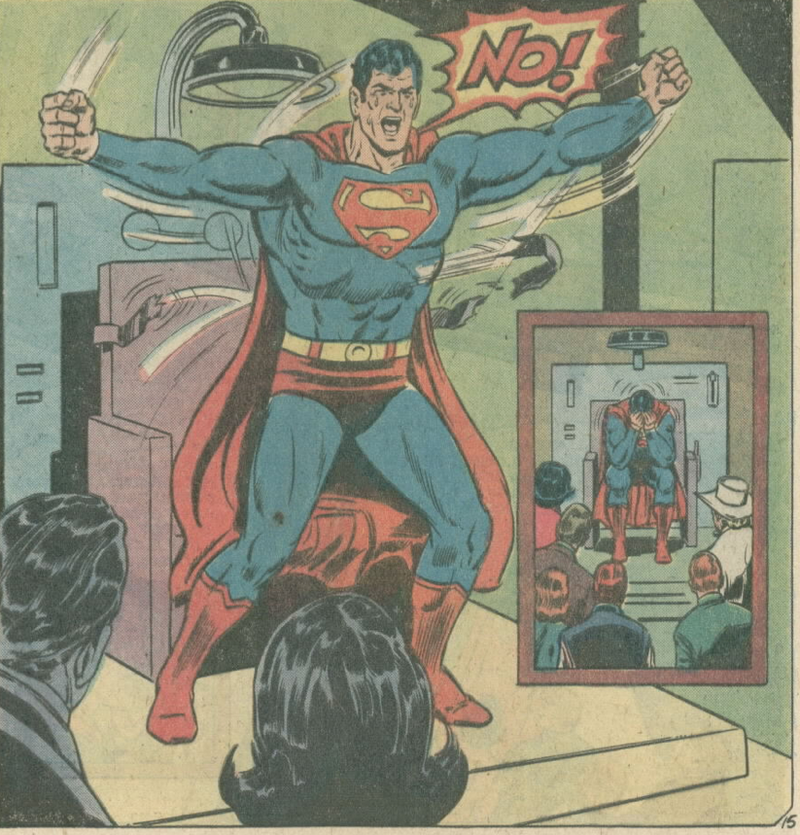 Helplessly watching a planet and parents die all over again is too much for even a Superman to bear.